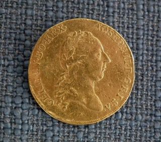 Austrian Joseph Ii Gold Coin 1786 A 2 Ducat Austria Holy Roman Empire