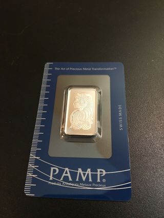 20g 20 Grams Platinum Pamp Suisse 20 G