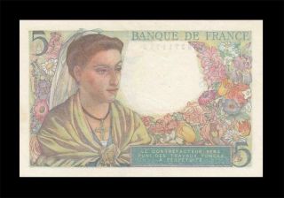 30.  10.  1947 Banque De France 5 Francs ( (aunc))
