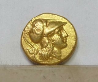 Macedon Gold Stater Of Alexander The Great Nd (336 - 323 Ad) Vf/extremely Fine