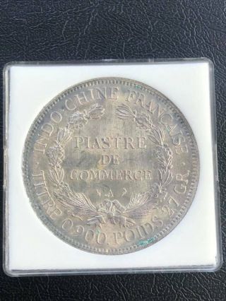 INDOCHINE COINS: 1 Piastre Silver 90 1913 NGC MS - 62_LDP Shop. 8