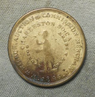 Charleston Sc W.  W Wilbur,  & Commission Merchant,  1846 Slaves Miller Sc - 9