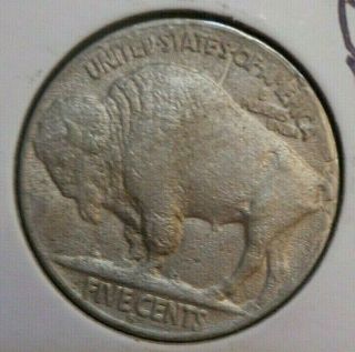 1913 S T2 Type 2 5c Indian Head Buffalo Nickel 1 Bison Key Date ^horn