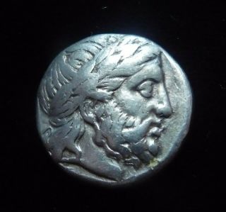 Kings Of Macedon Philip Ii 359 - 336 Bc.  Tetradrachm Amphipolis Laureate Zeus