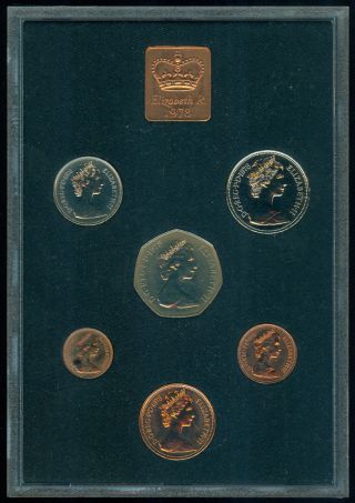 1978 Coinage Of The United Kingdom & Northern Ireland 6 Coin Proof Set