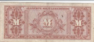 50 MARK FINE BANKNOTE FROM ALLIED MILITARY IN GERMANY 1944 PICK - 195 2