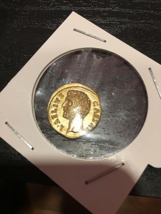Hadrian Av Lite Aureus Roman Gold Coin,  Africa