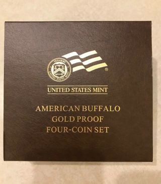 2008 - W American Gold Buffalo Four Coin Proof Set 2