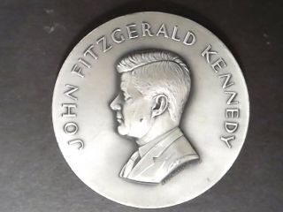 John F Kennedy Inauguration Medallic Art Company Silver Medal.  999 Silver 5.  5 Oz