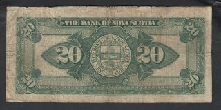 1925 ROYAL BANK OF NOVA SCOTIA 20 DOLLARS 2
