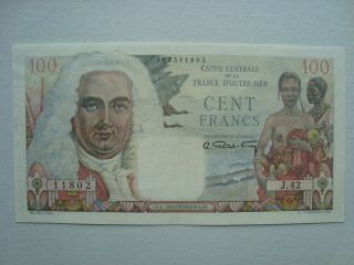 100 Francs 1947 La Reunion Caisse Centrale De La France D 