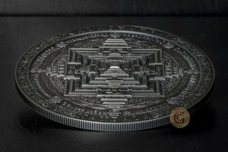 KALACHAKRA MANDALA Archeology Symbolism 3 Oz Silver Coin 3