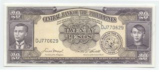Philippines 20 Pesos 1949,  P - 137