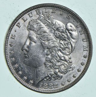 Unc Uncirculated 1882 - O Morgan Silver Dollar - $1.  00 State Ms Bu 057