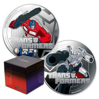 Limited Edition Pure Silver Transformers Two - Coin Set Minted