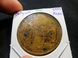 Q61 Belgium 1905 World Expo Medal