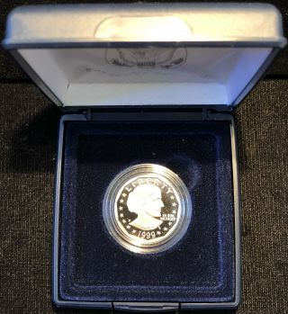 1999 Susan B.  Anthony Proof Dollar Coin.