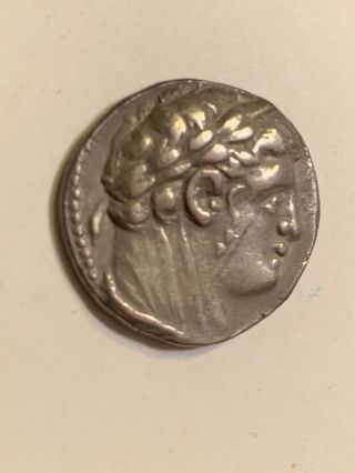 Phoenicia Tyre Silver Didrachm 56 BC 2