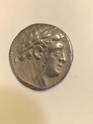 Phoenicia Tyre Silver Didrachm 56 BC 3