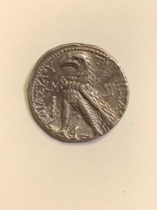 Phoenicia Tyre Silver Didrachm 56 BC 4