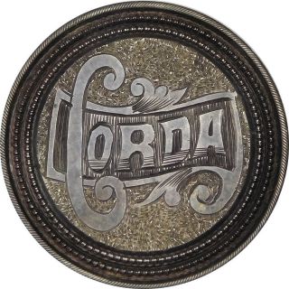 1883 Morgan Silver Dollar Love Token - Engraved " Corda "