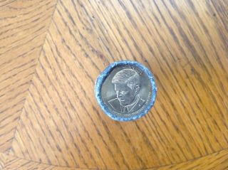2015 - D Presidential Dollar John F.  Kennedy Coin - Uncirculated Roll of 25 3