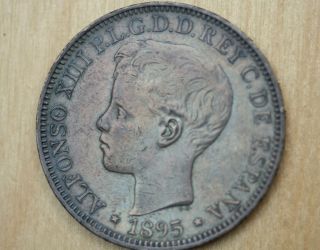 1895 Puerto Rico Peso