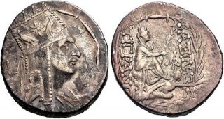 Kings Of Armenia.  Tigranes Ii ‘the Great’.  95 - 56 Bc.  Ar Tetradrachm