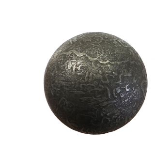 Thailand,  Indonesia Iron Ball Cahrm / Bullet Coin 35mm 169.  3g P46 061
