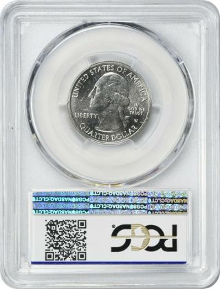 2019 - W Lowell National Park Quarter PCGS MS64 Early Find Struck at West Point 2