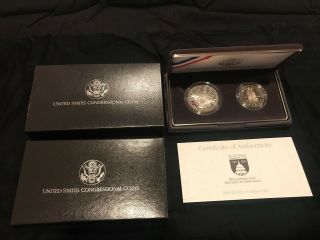 1989 Congressional Commemorative Set (2 Coin)