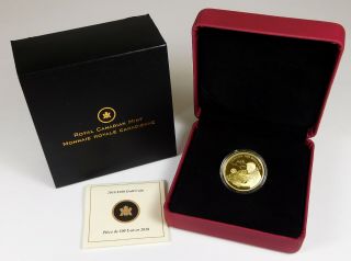 2010 Canada $100 Proof 14k Gold Coin - The Discovery Of Hudson Bay - Box &