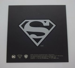 Canada 2017 $100 - Superman Shield 10 OZ Silver Coin DC Comics Originals 9