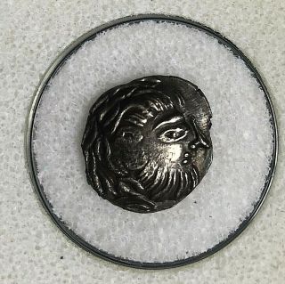 Philip Ii Celtic Imitation Ar Silver Drachm (200 Bc) Museum Quality 2.  7g