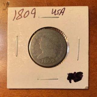 1809 Philadelphia Copper Classic Head Half Cent