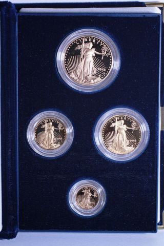 1994 American Gold Eagle Proof Four Coin Set 6