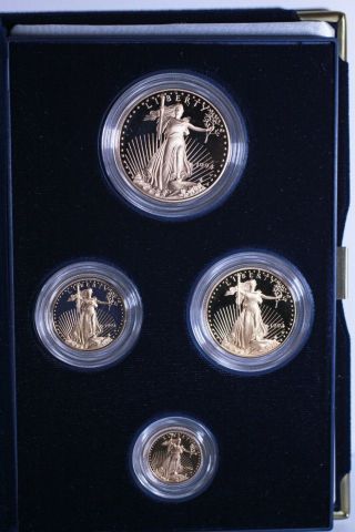 1994 American Gold Eagle Proof Four Coin Set 7