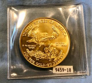 2007 $50 Gold Coin Liberty American Eagle Gold 1 One Ounce Oz