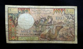 DJIBOUTI,  Banknote,  1000 Francs. 3