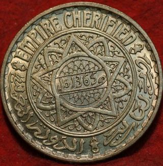 Uncirculated 1946 Morocco 5 Francs Foreign Coin