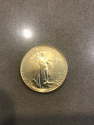 1988 - $50 1oz Gold American Eagle Bu