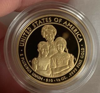 2016 - W First Spouse Gold Proof Nancy Reagan (w/Box and Cert) 2