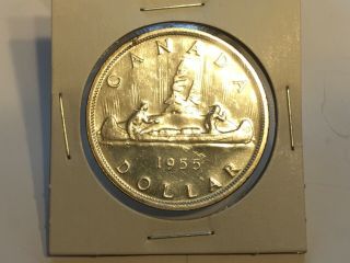 1955 Arnprior Canada Silver Dollar Unc.  Proof Like