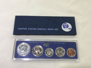 1967 United States Special Set With 40 Silver Kennedy Half