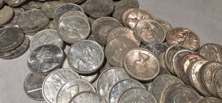 ,  WOW,  100 CANADA.  800 SILVER DOLLARS 1939 - 1966 (60 TrOz Act Silver Wt) NO RSRV 3