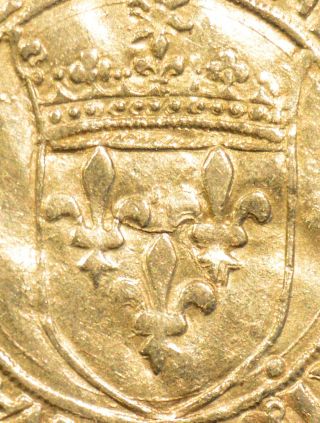 France 1515 - 1547 Francois I Gold Ecu D ' or 2