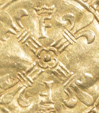 France 1515 - 1547 Francois I Gold Ecu D ' or 4