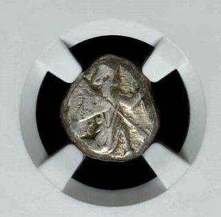 Achaemenid Empire,  Silver Daric Coin,  Ar Greek Siglos,  5th Century Bc Ngc Ch Vf