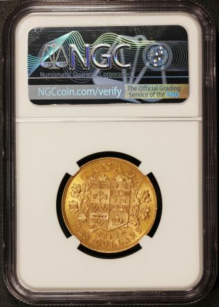 1913 Canada $10 Ten Dollars Gold Coin - NGC MS 61 - KM 27 4