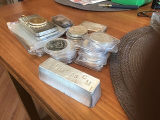 135 Ozs Of Silver